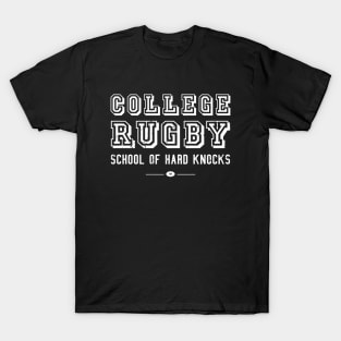 College Rugby Player T-Shirt